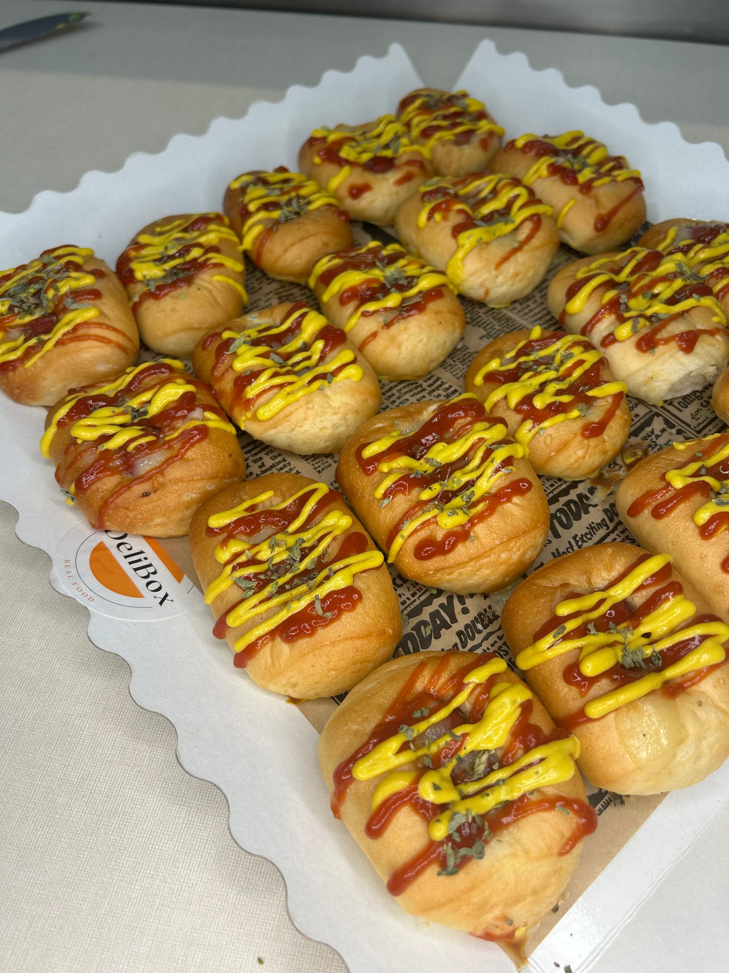 Catering Mini Hot Dogs