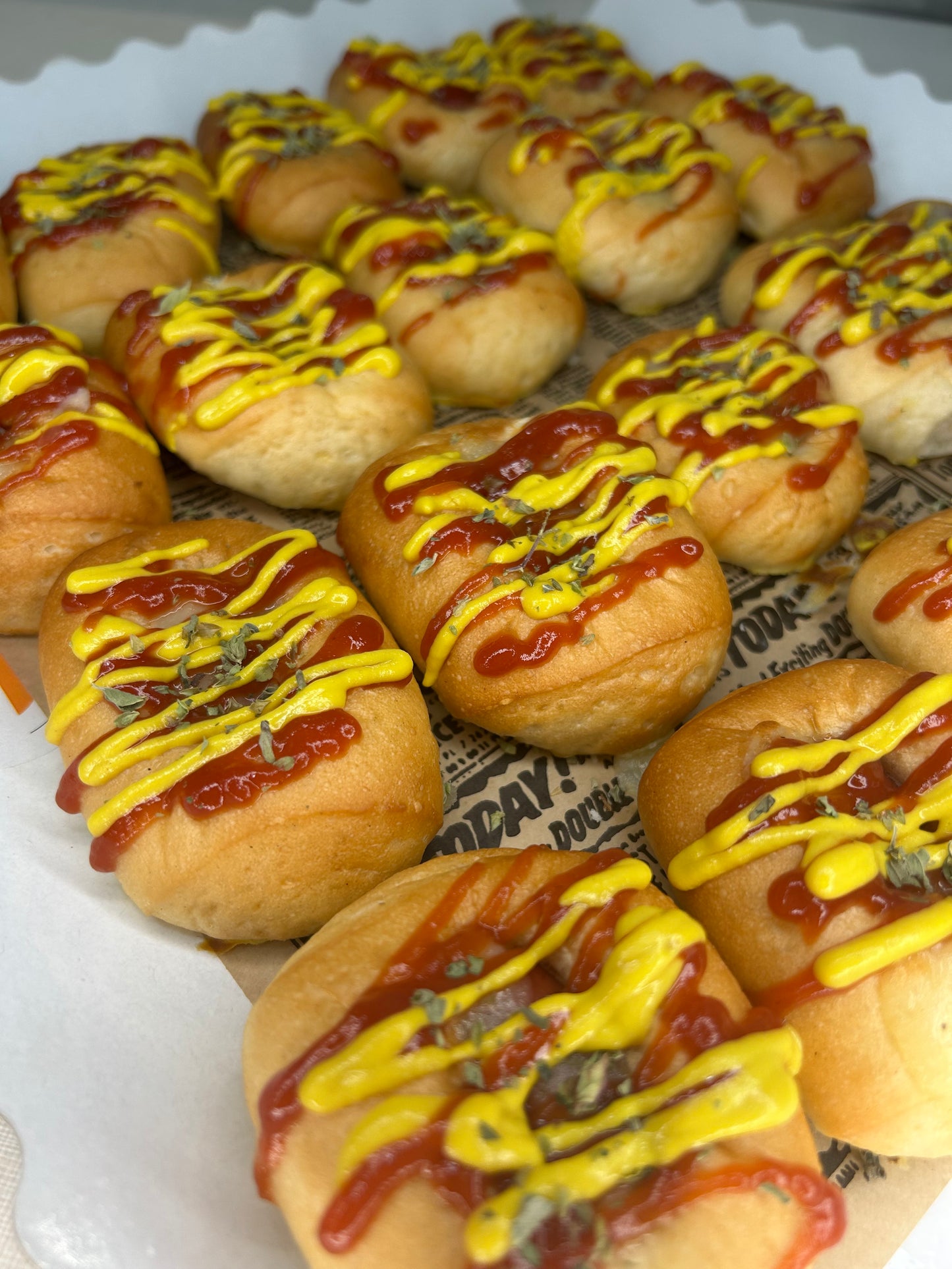 Catering Mini Hot Dogs